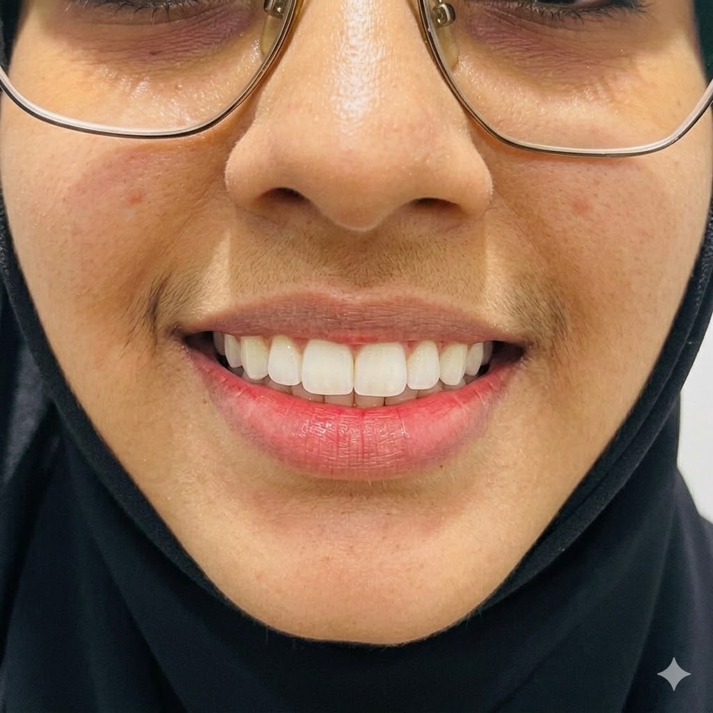 After Teeth Whitening — Nida S.